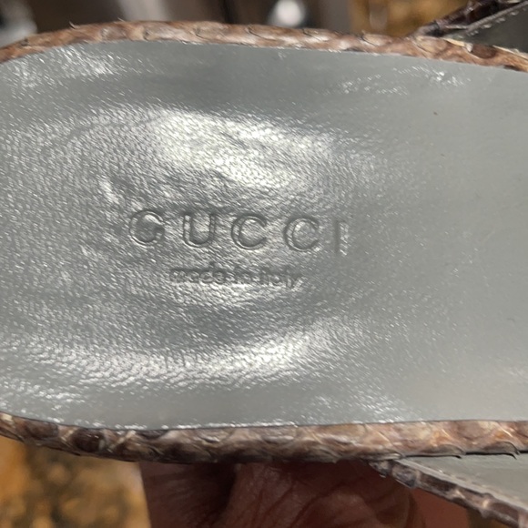 COPY - Genuine snake Gucci clogs - Picture 2 of 8
